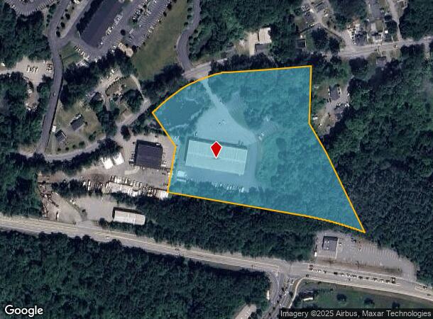 282 Central St, Hudson, MA Parcel Map