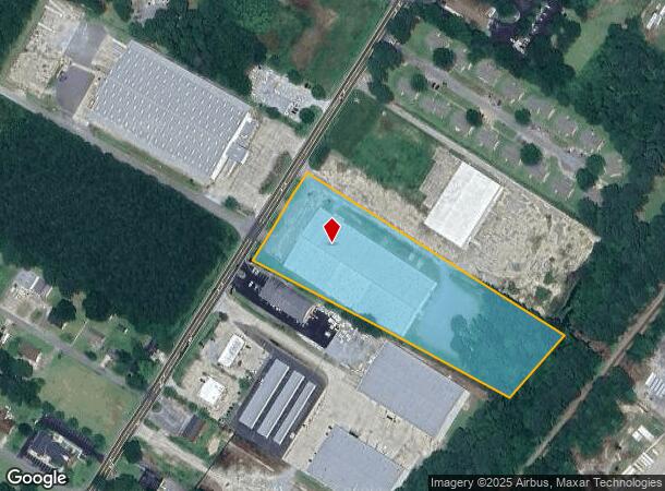 1517 S Brightleaf Blvd, Smithfield, NC Parcel Map