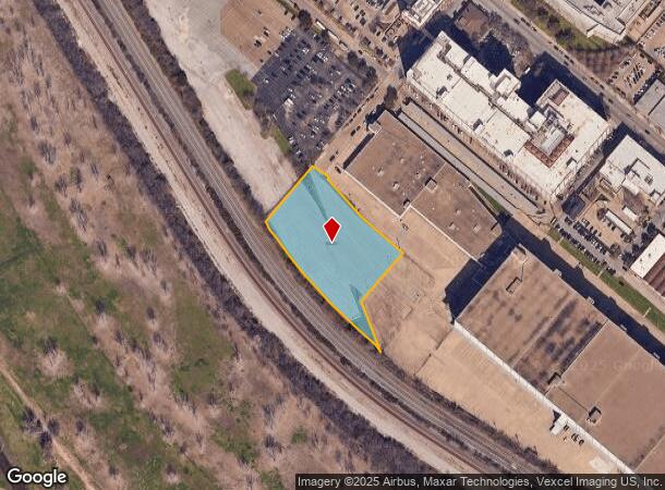  701 Belleview St, Dallas, TX Parcel Map