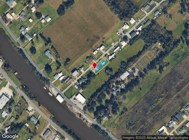 130 E 25Th Pl, Cut Off, LA Parcel Map