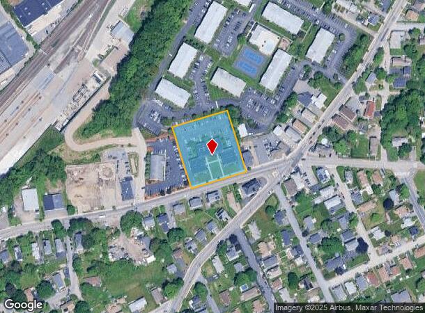 673 Franklin St, Worcester, MA Parcel Map