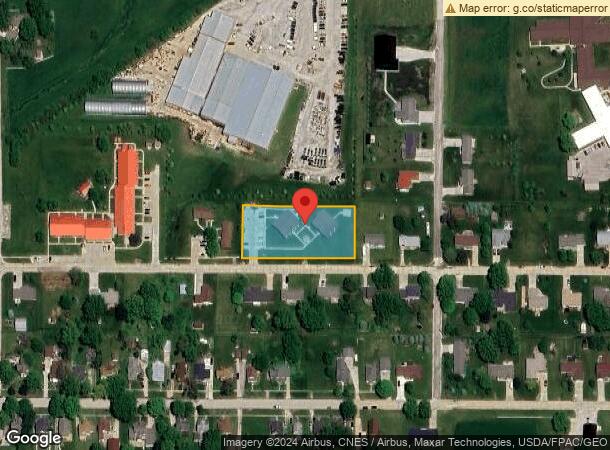  601 E Ohio St, Lenox, IA Parcel Map