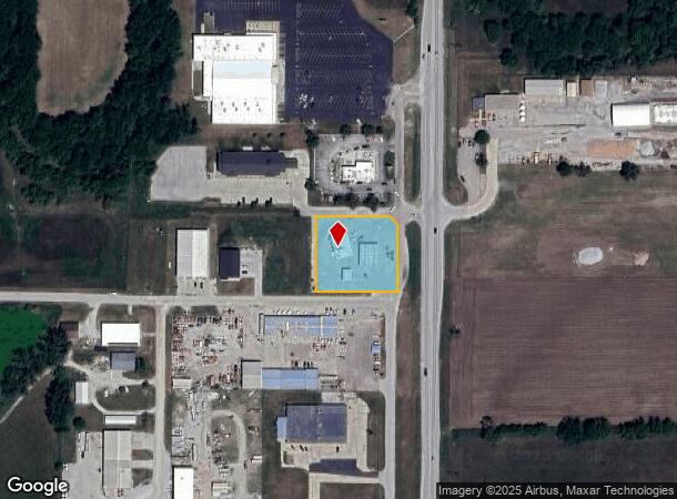 2605 Progressive Rd, Seward, NE Parcel Map