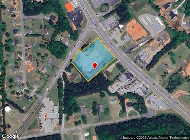  2870 Highway 292, Inman, SC Parcel Map