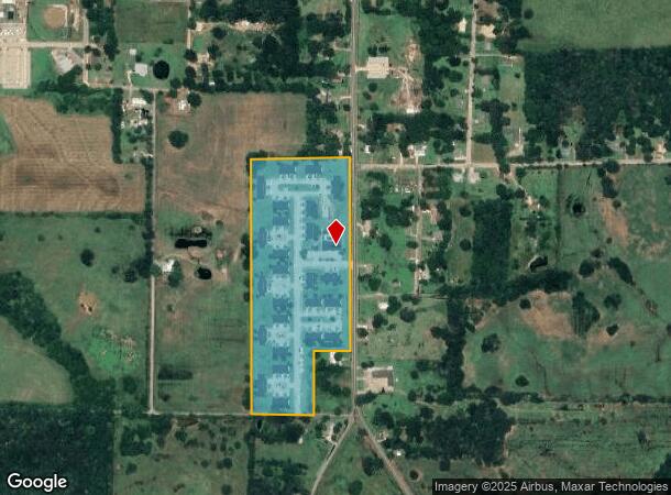  101 Logans Pointe Dr, Mount Vernon, TX Parcel Map