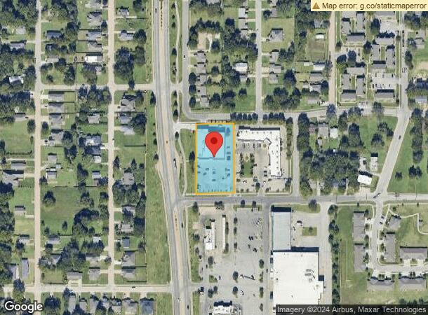  1725 N Peoria Ave, Tulsa, OK Parcel Map