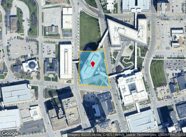  655 9Th St, Des Moines, IA Parcel Map