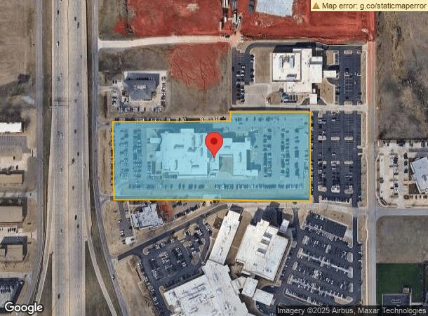  9800 Broadway Ext, Oklahoma City, OK Parcel Map