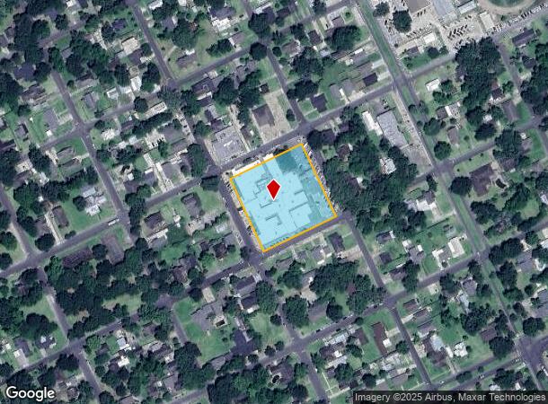  713 N Avenue L, Crowley, LA Parcel Map