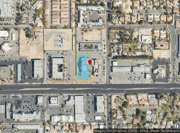  3560 E Flamingo Rd, Las Vegas, NV Parcel Map