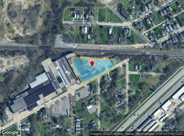 838 Curtis St, Toledo, OH Parcel Map