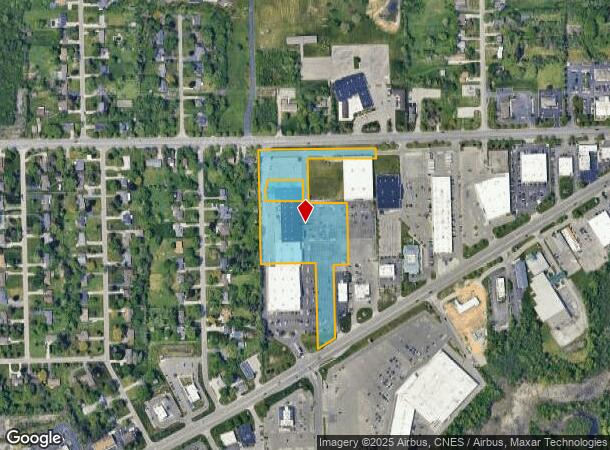  3630 Miller Rd, Flint, MI Parcel Map