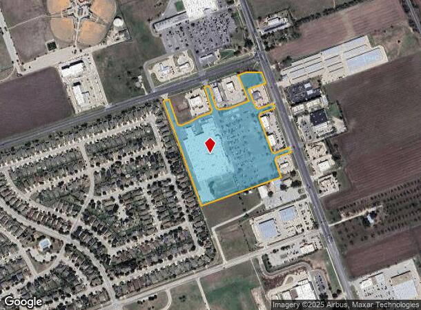 3701 N Main St, Taylor, TX Parcel Map