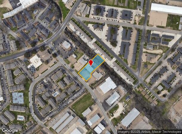  605 Towne Oaks Dr, Waco, TX Parcel Map