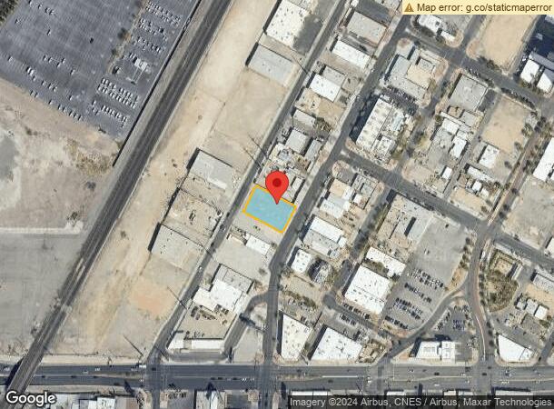  1022 S Main St, Las Vegas, NV Parcel Map