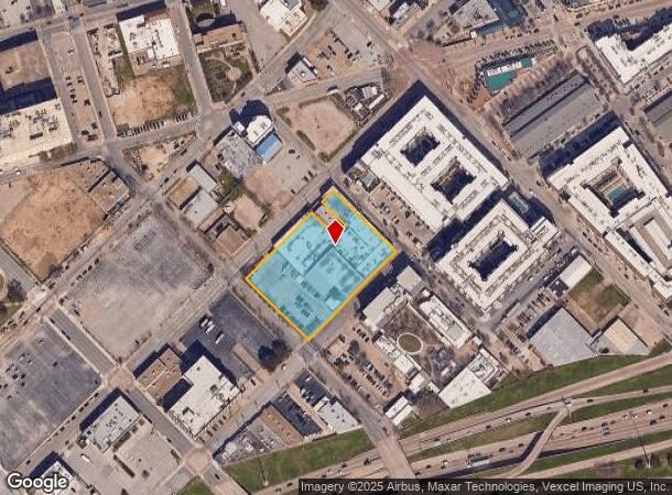  990 S Saint Paul St, Dallas, TX Parcel Map