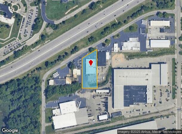 1640 Olson St Ne, Grand Rapids, MI Parcel Map