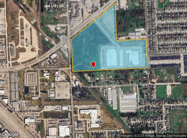  9129 N Broadway St, Houston, TX Parcel Map