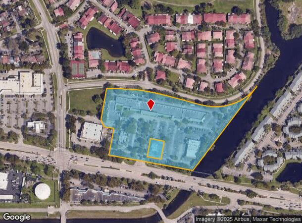 7101 W Oakland Park Blvd, Lauderhill, FL Parcel Map