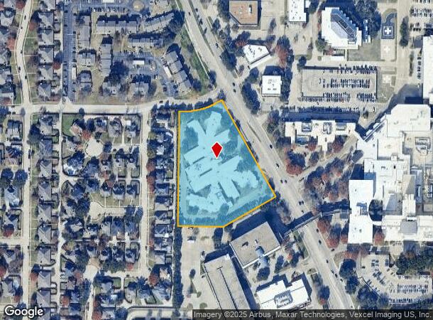  1621 Coit Rd, Plano, TX Parcel Map