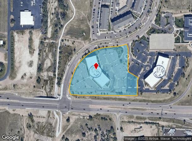 565 Space Center Dr, Colorado Springs, CO Parcel Map