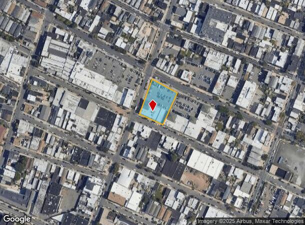  249 Chestnut St, Newark, NJ Parcel Map