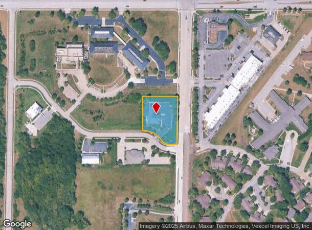 1555 Wakarusa Dr, Lawrence, KS Parcel Map