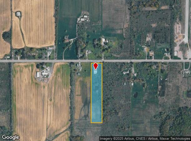 1457 Eden Evans Center Rd, Angola, NY Parcel Map