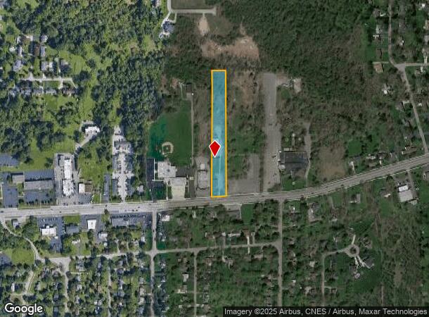  8680 Main St, Williamsville, NY Parcel Map