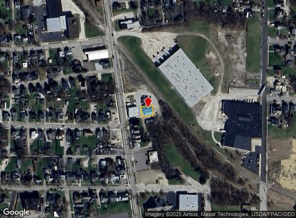 711 Cottage St, Ashland, OH Parcel Map