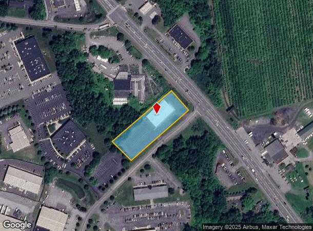  1580 Route 9, Halfmoon, NY Parcel Map