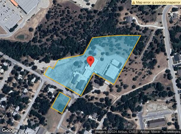  501 12Th St, Marble Falls, TX Parcel Map