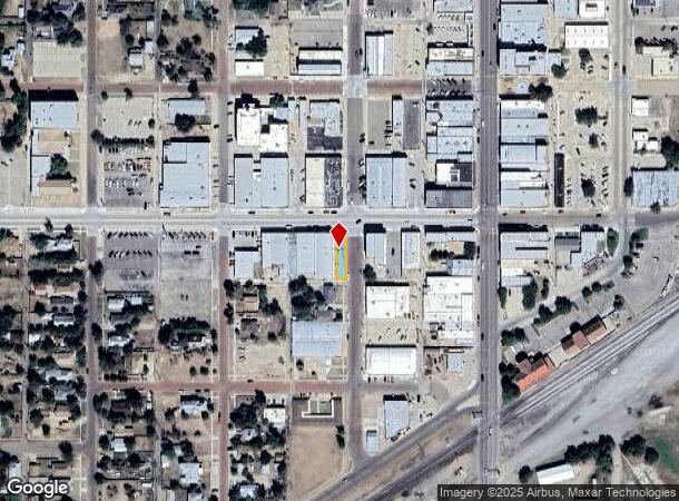  102 W 2Nd St, Liberal, KS Parcel Map