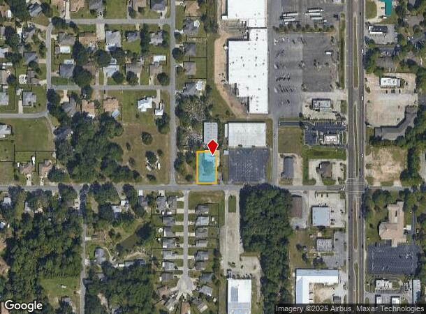  5409 Hickory St, Panama City, FL Parcel Map