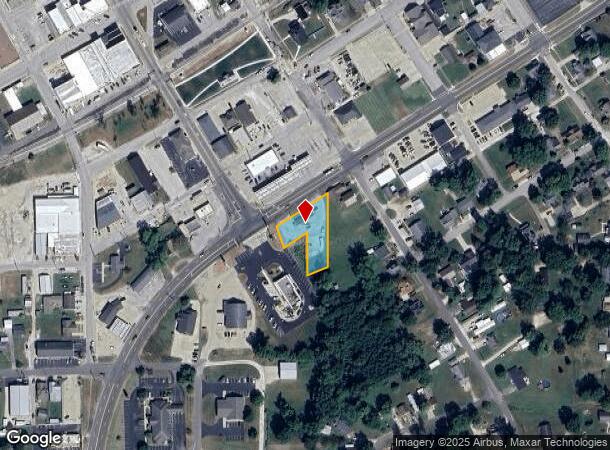  112 E Broadway St, Loogootee, IN Parcel Map