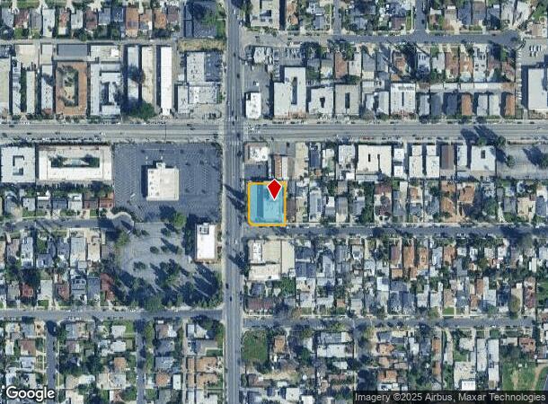  6740 Kester Ave, Van Nuys, CA Parcel Map