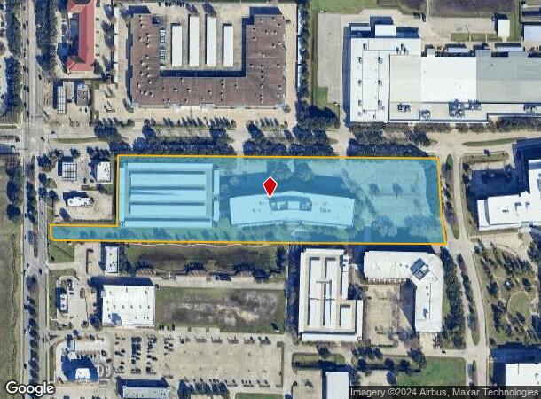  17420 Park Row Dr, Houston, TX Parcel Map