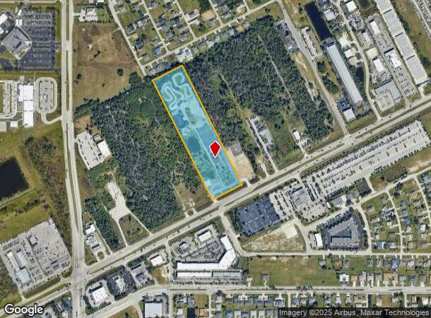 35 Ne Pine Island Rd, Cape Coral, FL Parcel Map