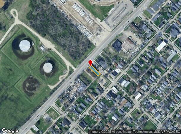  2052 Front St, Toledo, OH Parcel Map