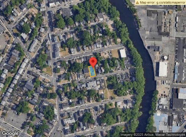  34 Bergen St, Paterson, NJ Parcel Map