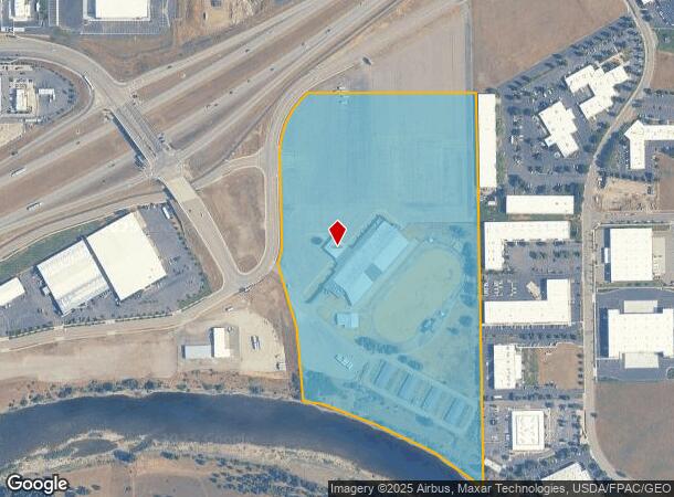  5100 W Riverbend Ave, Post Falls, ID Parcel Map
