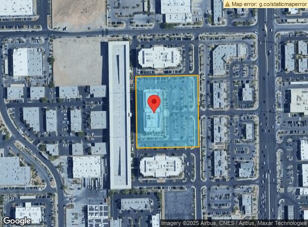  6385 S Rainbow Blvd, Las Vegas, NV Parcel Map