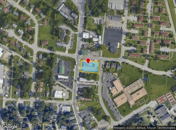  1626 Spring St, Jeffersonville, IN Parcel Map