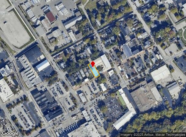  1320 E Washington St, Louisville, KY Parcel Map