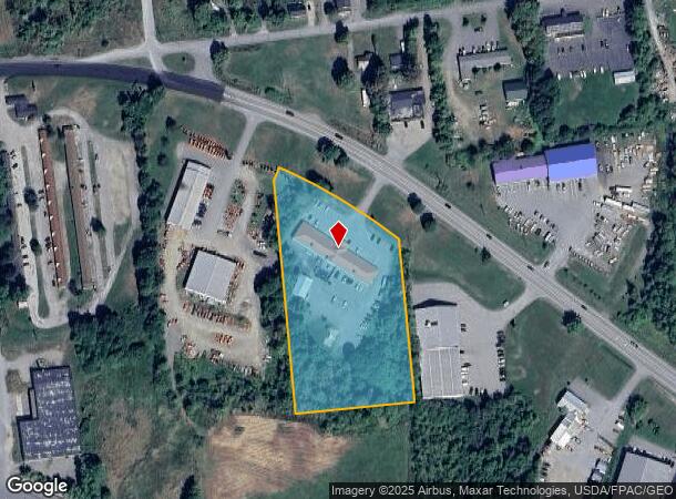  1460 Hammond St, Bangor, ME Parcel Map