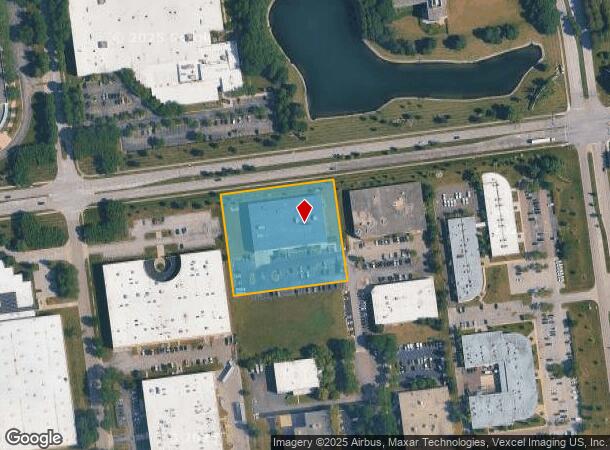  580 Exchange Ct, Aurora, IL Parcel Map