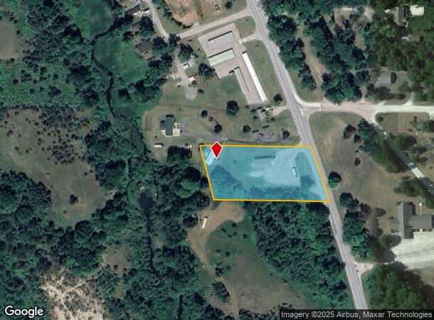 13018 Us Highway 23 S, Ossineke, MI Parcel Map