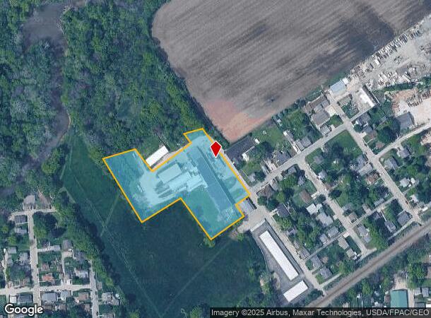  127 Jackson St, West Jefferson, OH Parcel Map