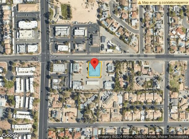  3511 E Harmon Ave, Las Vegas, NV Parcel Map