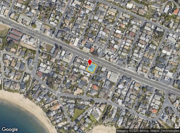  1105 N Coast Hwy, Laguna Beach, CA Parcel Map